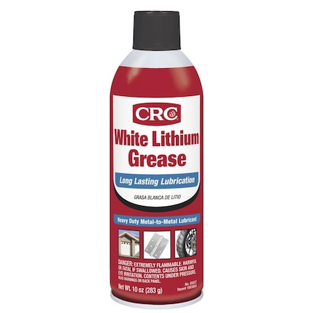 Crc 10 oz White Lithium Grease CR9187
